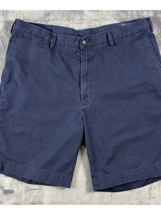 Polo Ralph Lauren Other - Vintage Polo Ralph Lauren Cotton Navy Blue Chino Shorts Men’s Size 40T (fits 38)